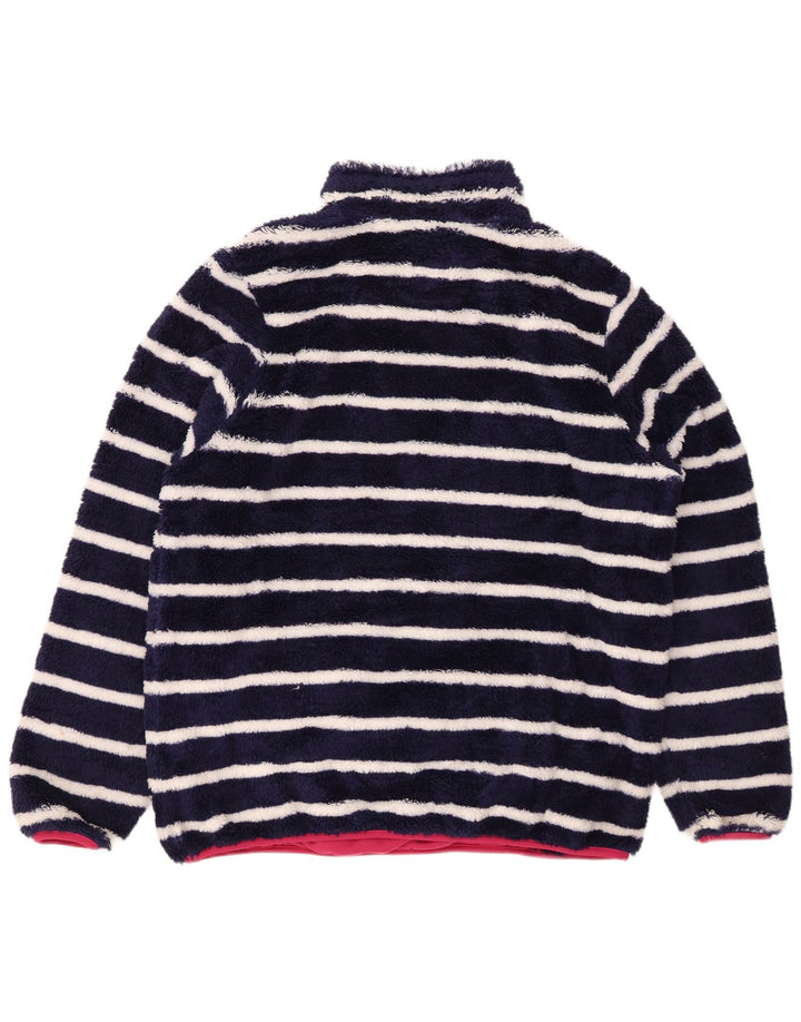 MOUNTAIN WAREHOUSE Maglione in pile da donna UK 18 XL a righe blu navy