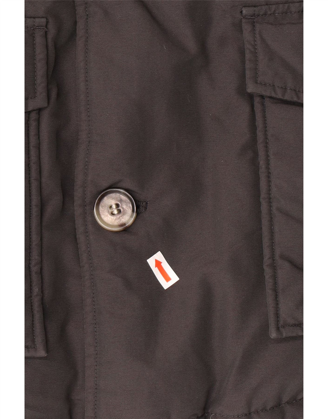 Cappotto imbottito con cappuccio per ragazzi WOOLRICH 9-10 anni in cotone nero