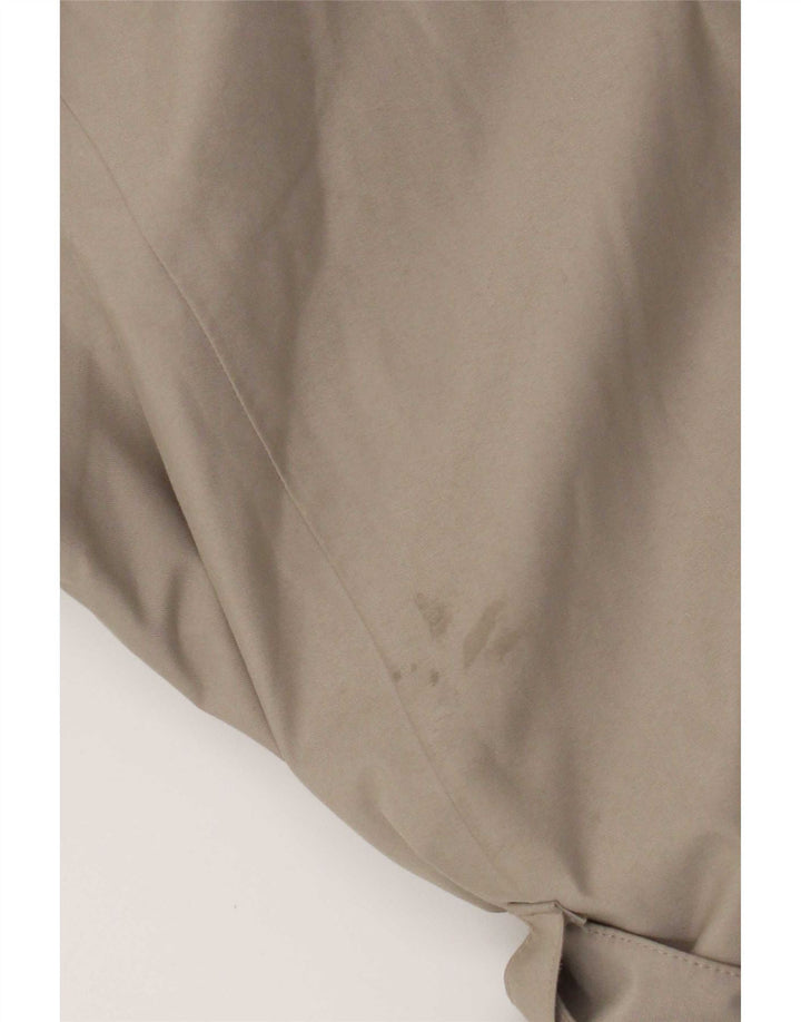 Trench con cappuccio da donna Jack Wolfskin UK 8/10 piccolo poliestere beige