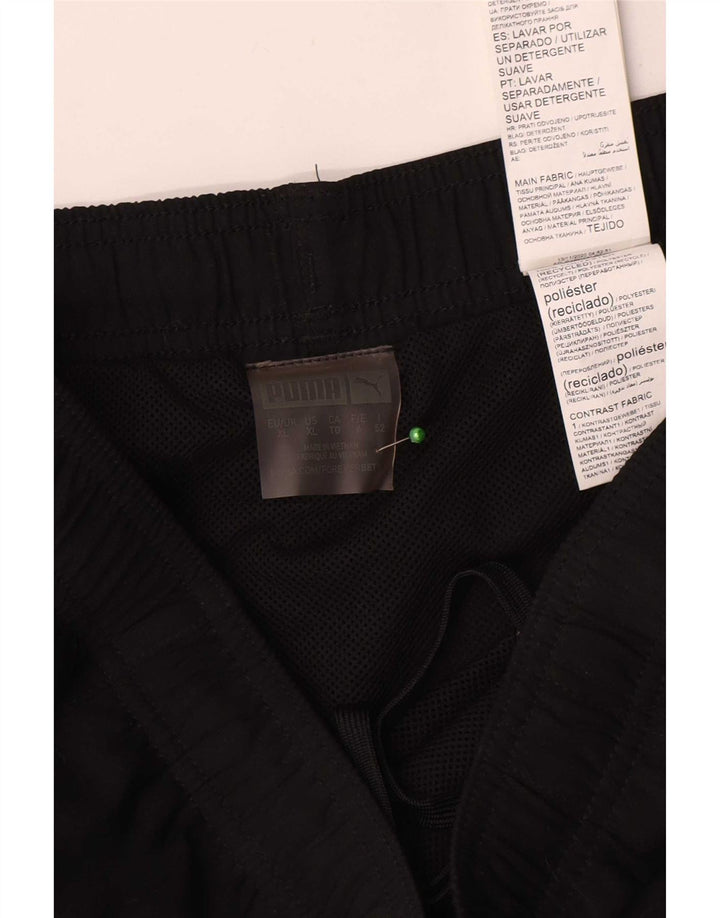 Pantaloncini sportivi da uomo Puma XL neri in poliestere