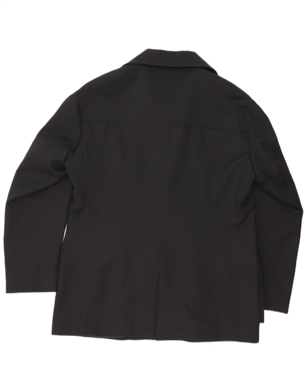 GEORGE MILLER Giacca blazer da uomo a 4 bottoni UK 42 XL Poliestere nero
