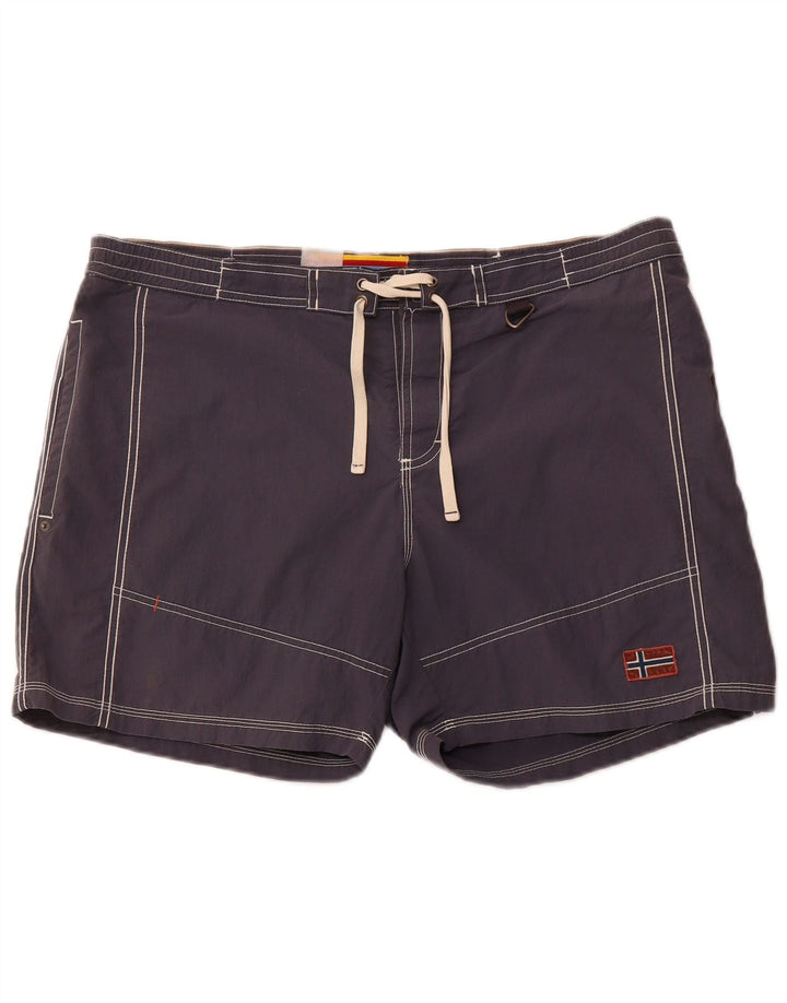 Pantaloncini da bagno da uomo NAPAPIJRI XL blu navy