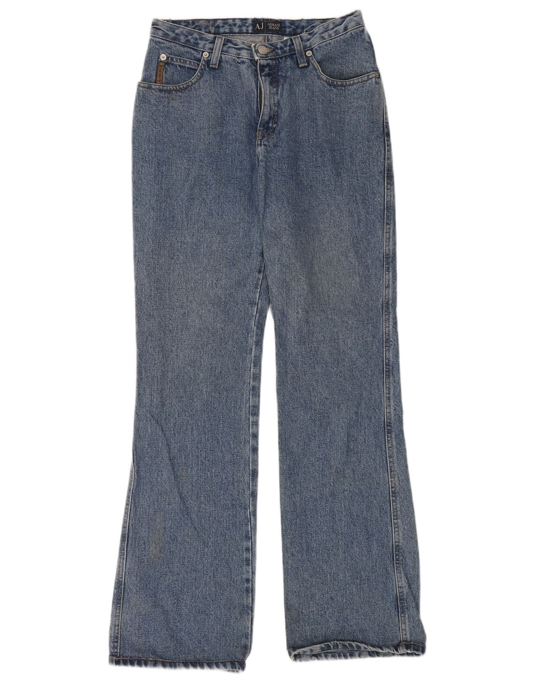 Jeans svasati da donna Armani W28 L32 cotone blu