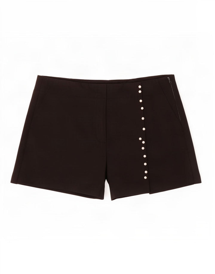 Pantaloncini casual da uomo Zara grandi W30 poliestere nero