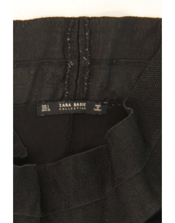 Leggings corti da donna Zara UK 14 grandi neri