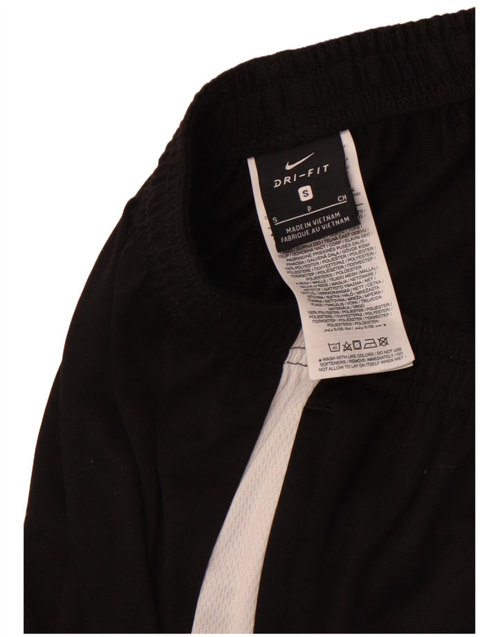 Pantaloni da tuta da uomo NIKE Dri Fit Small in poliestere color block nero