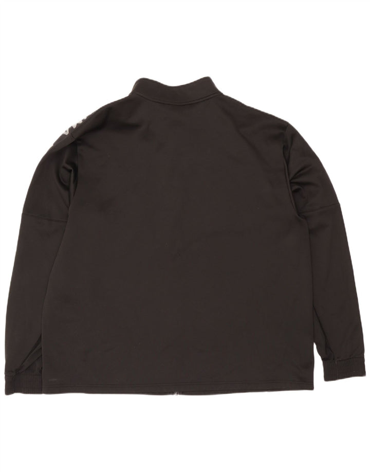 Giacca da tuta grafica da uomo Puma 2XL poliestere nero