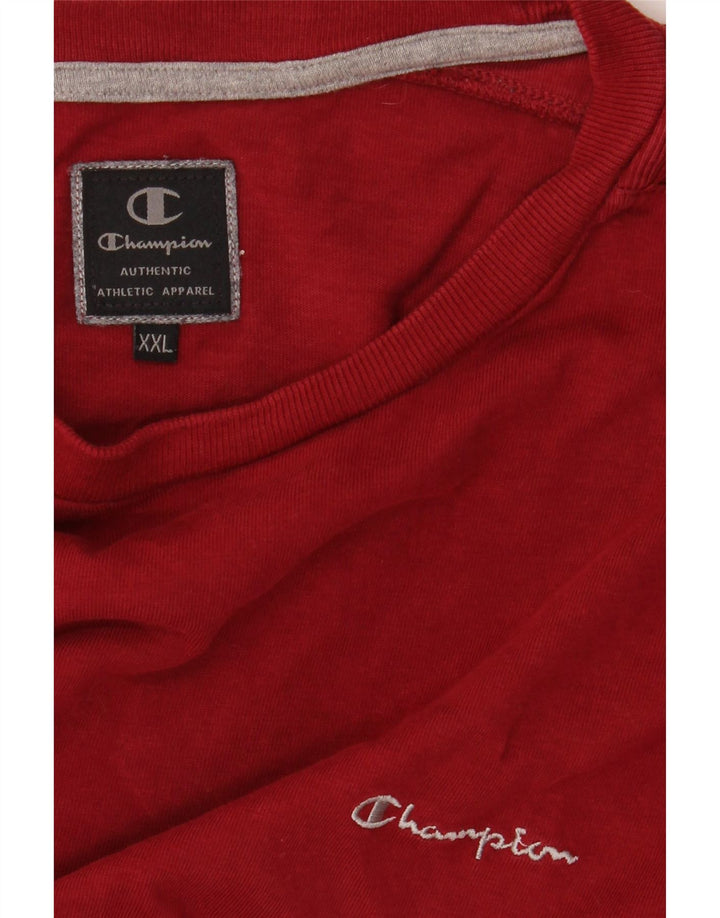 Maglietta da uomo Champion Top 2XL Rossa