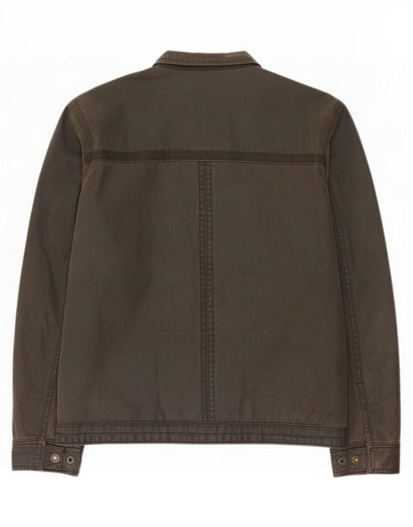Giacca da uomo in cotone cerato North Coast Marks & Spencer UK 42 XL Marrone
