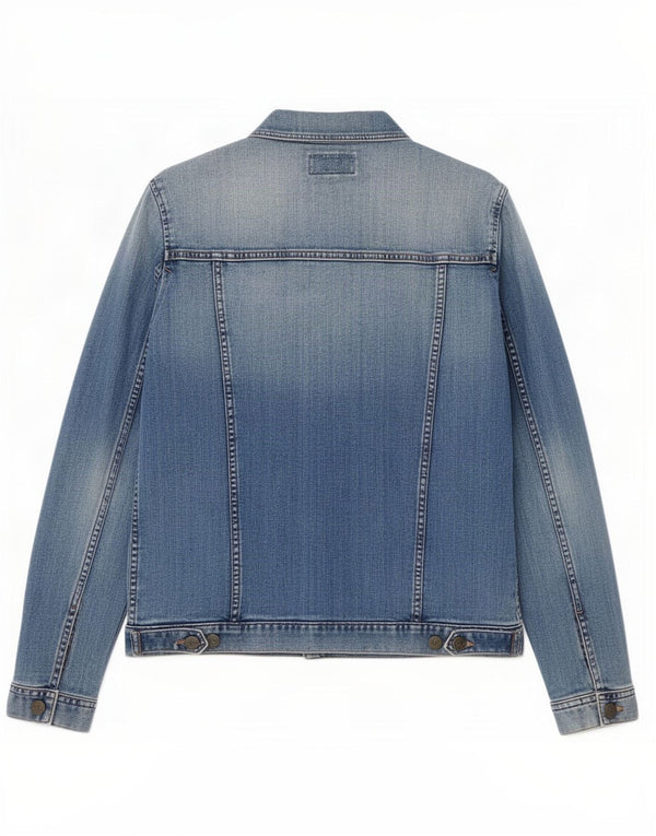 Giacca di jeans da donna Fat Face UK 12 Cotone blu medio