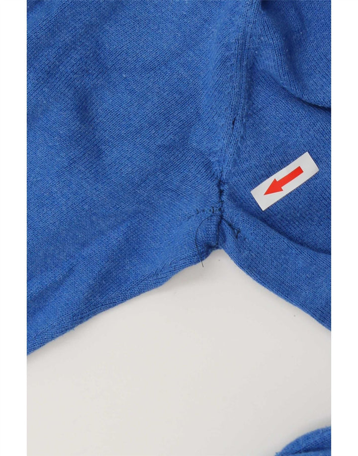Maglione maglione con scollo a V da uomo Timberland 2XL cotone blu