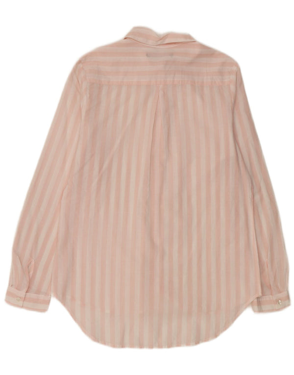 Camicia da donna Marks & Spencer UK 14 gessato rosa medio