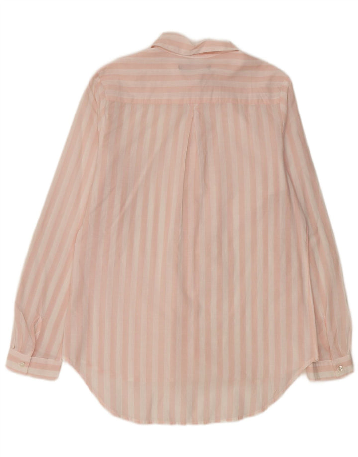 Camicia da donna Marks & Spencer UK 14 gessato rosa medio
