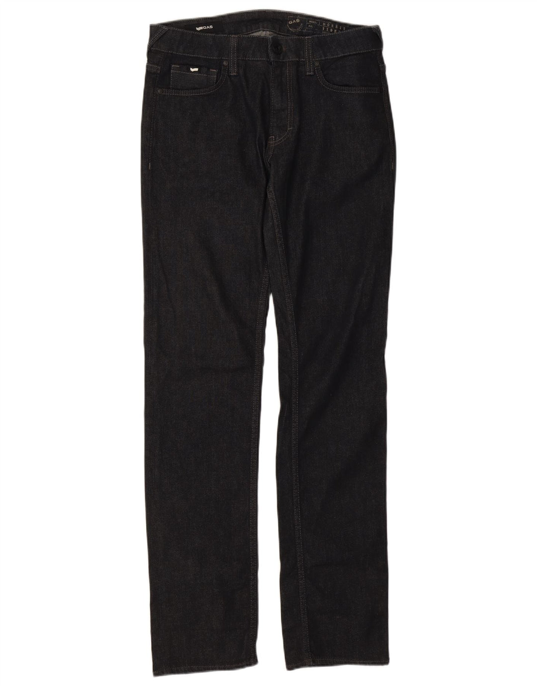 Jeans dritti da donna Gas W32 L34 cotone blu navy