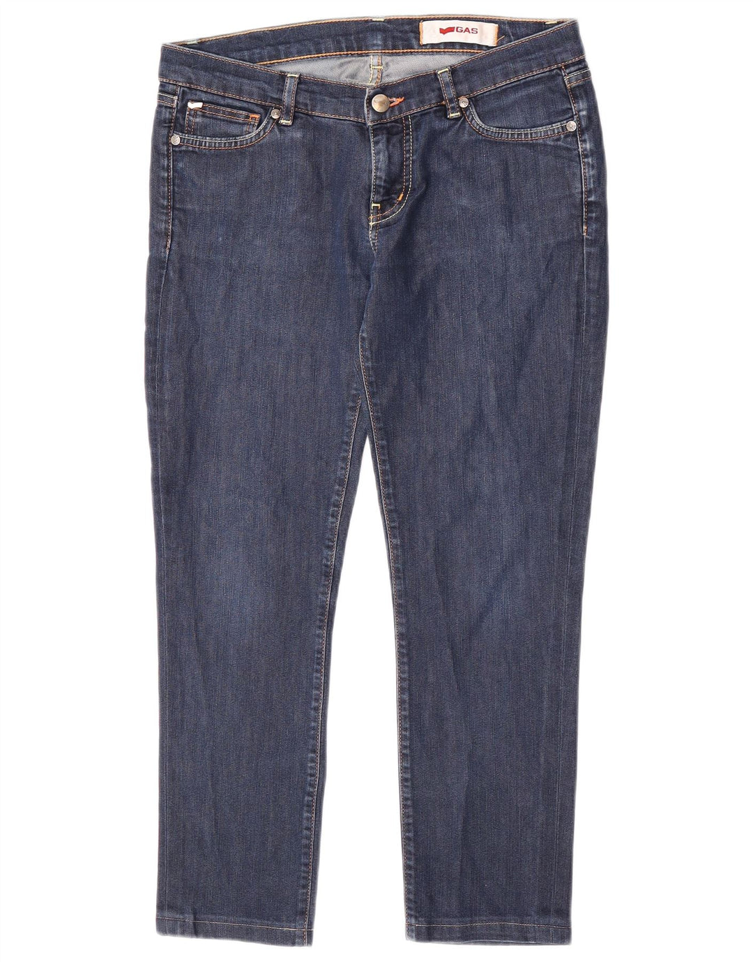 Jeans slim crop da donna GAS W29 L24 cotone blu