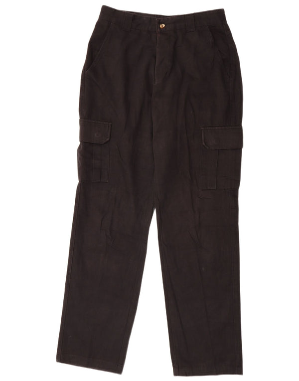 Pantaloni cargo dritti da uomo Lee W32 L34 cotone nero