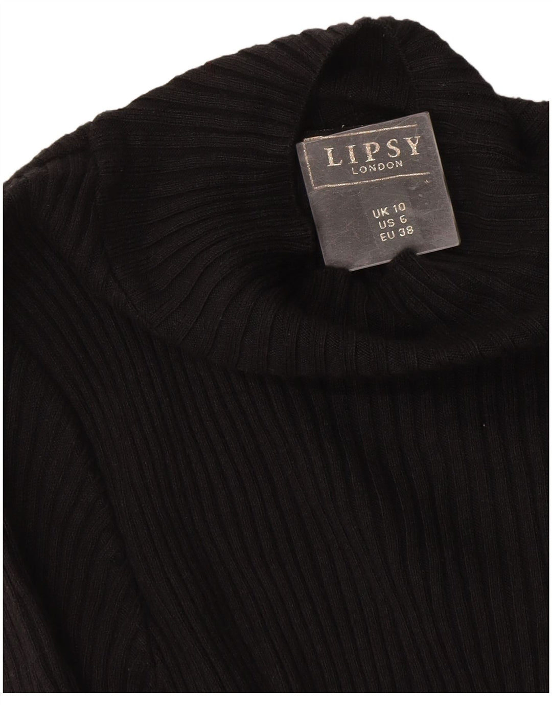 Abito maglione da donna Lipsy UK 10 piccolo nero