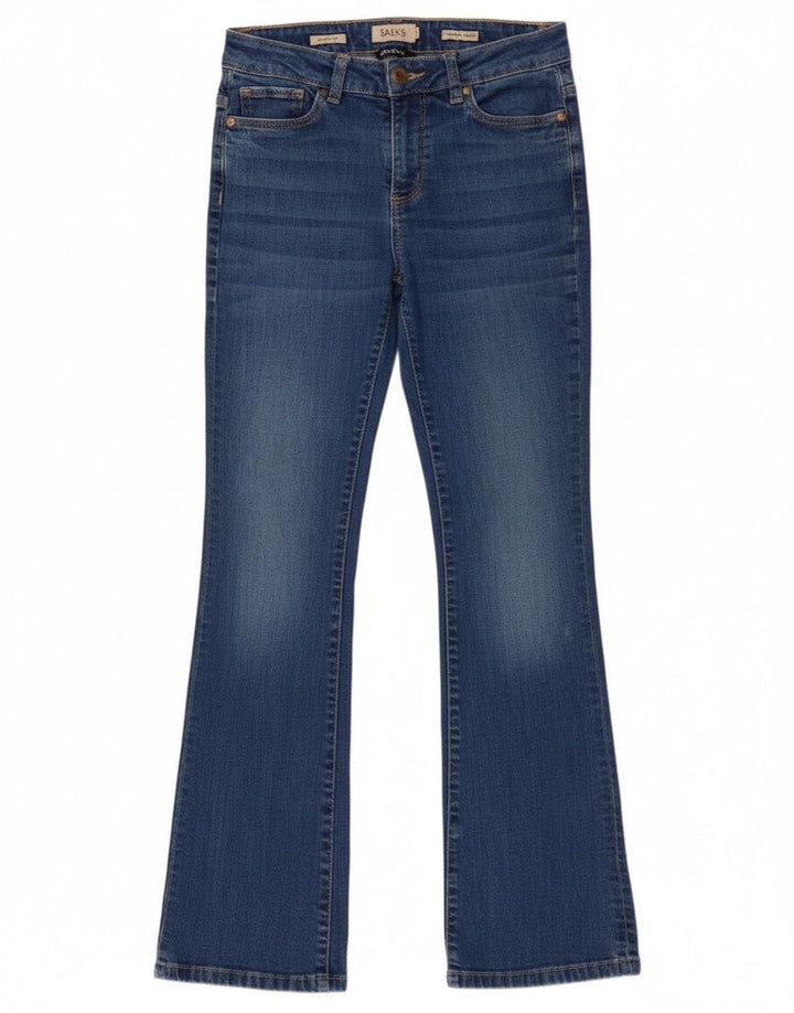 Jeans bootcut da donna di Dack IT 44 medio W28 L30 cotone blu