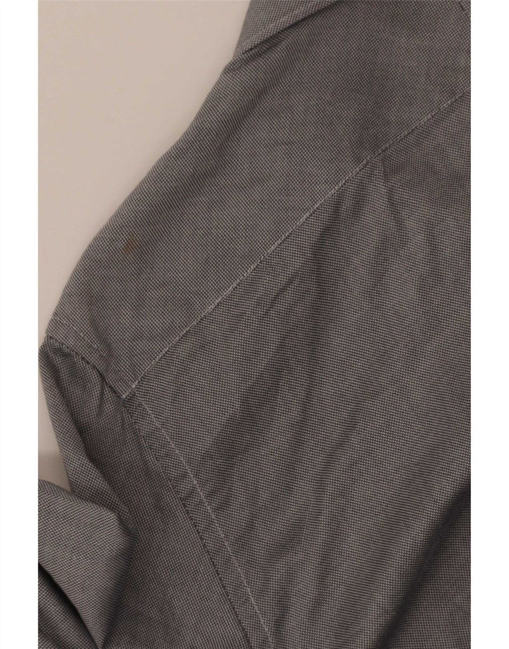 Camicia da uomo French Connection in cotone grigio medio