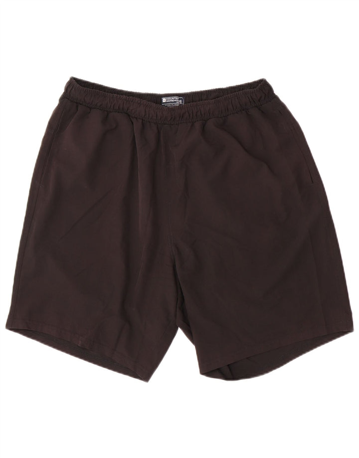 Pantaloncini sportivi da uomo con vestibilità regolare Mountain Warehouse, grandi, in poliestere nero