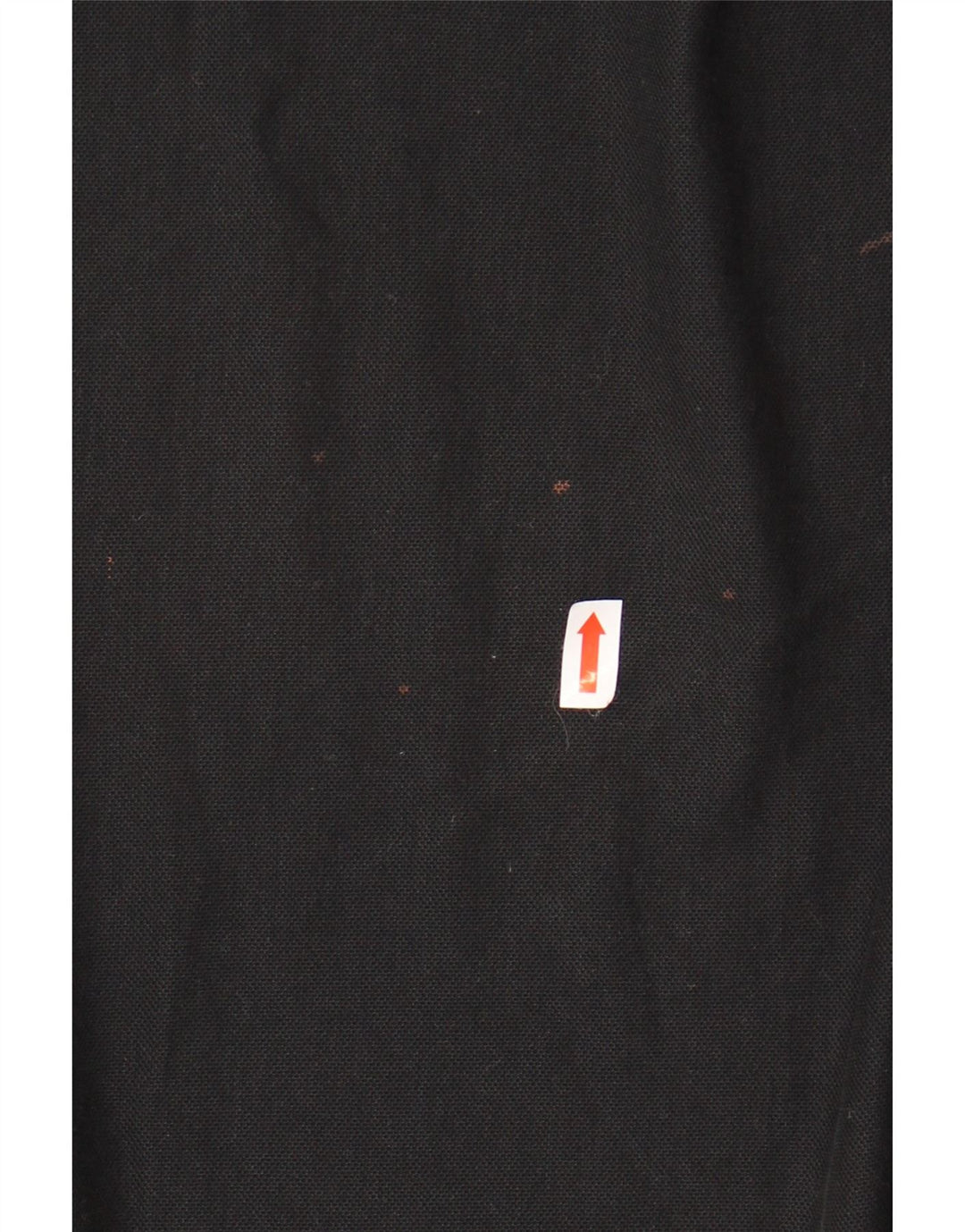 CALVIN KLEIN Polo da uomo grande in cotone nero