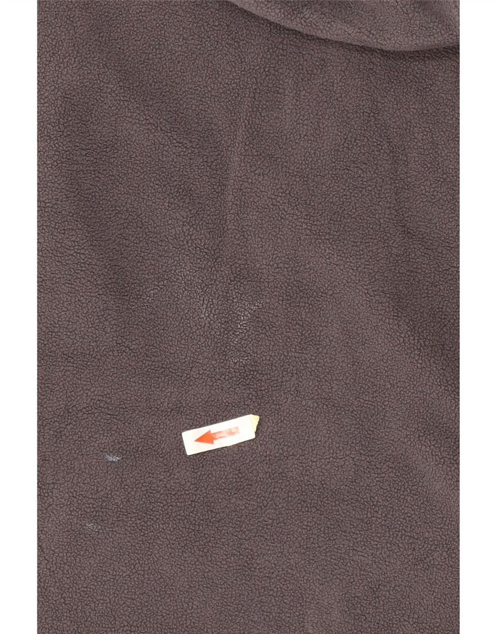 Giacca in pile con cappuccio da donna BKE UK 14 Poliestere color block grigio medio