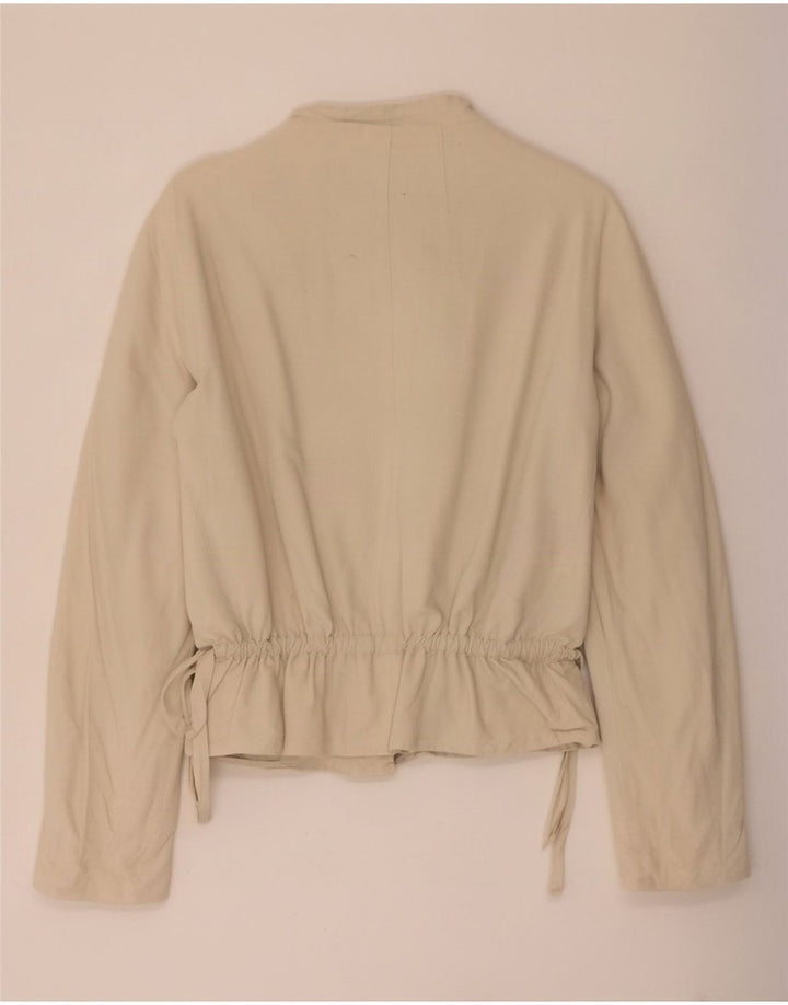 Giacca blazer da donna Hugo Boss UK 14 Lino beige medio