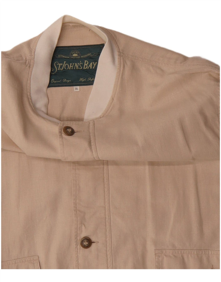 Giubbotto bomber da uomo St John's Bay UK 42 XL Beige