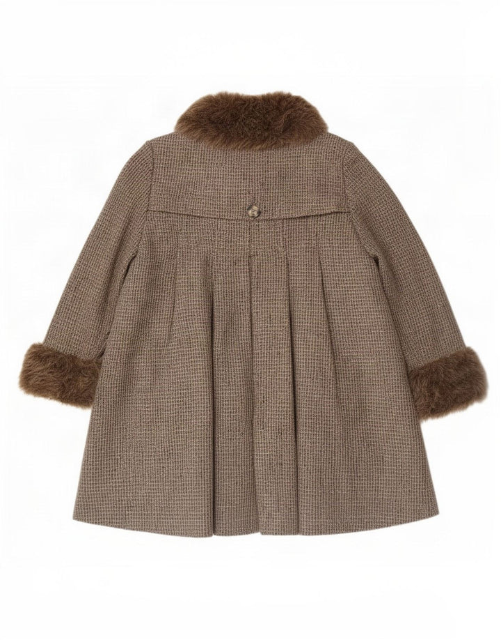 Topshop Cappotto da donna UK 14 Large Grigio Poliestere