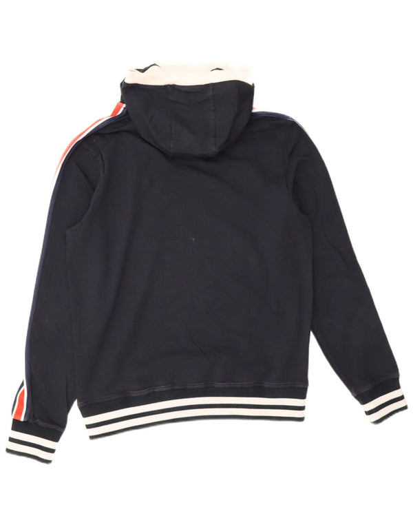 Felpa con cappuccio grafica da donna Invicta UK 14 Medium Navy Blue Striped