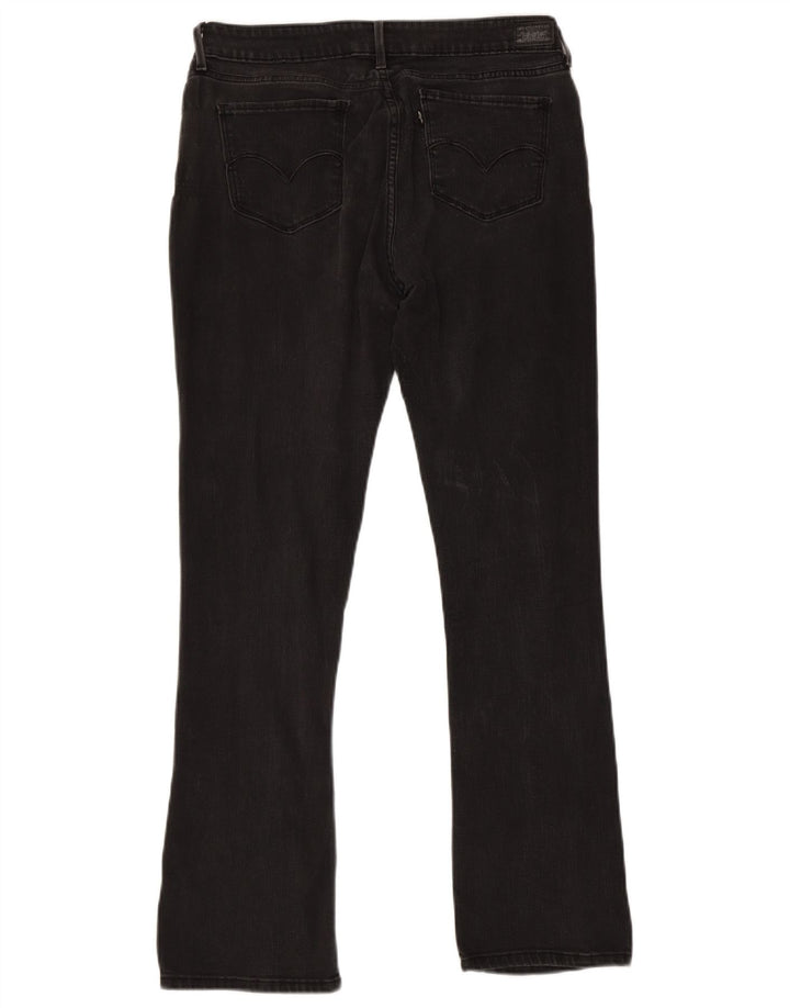 Jeans bootcut legging da donna Levi's W32 L32 cotone nero