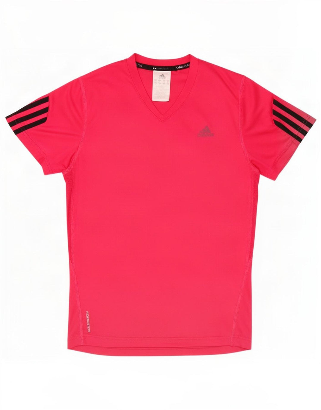 T-shirt Adidas Climacool da donna Top UK 12 poliestere rosa medio