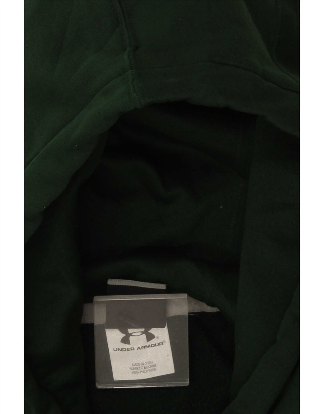 Felpa con cappuccio da uomo Under Armour grande poliestere verde
