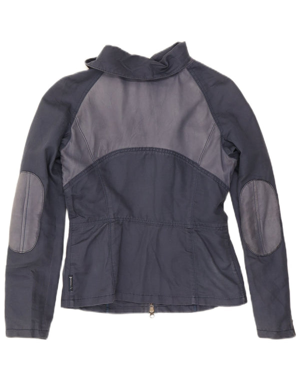 Giacca bomber da donna Armani Jeans UK 14 cotone blu navy medio