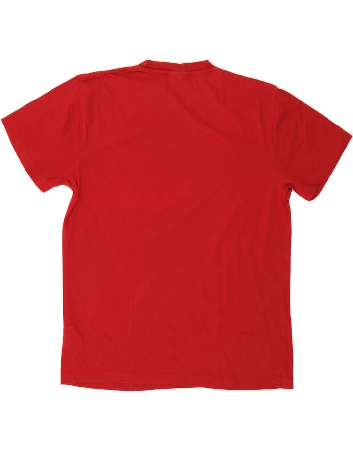WRANGLER Mens T-Shirt Medium Red Cotton Vintage Wrangler and Second-Hand Wrangler from Messina Hembry 