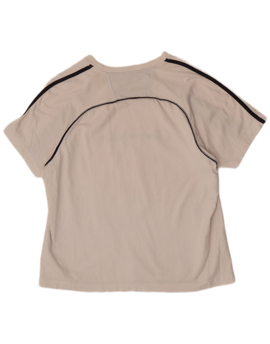 T-shirt grafica standard da uomo a maniche corte Champion Champion, cotone bianco medio
