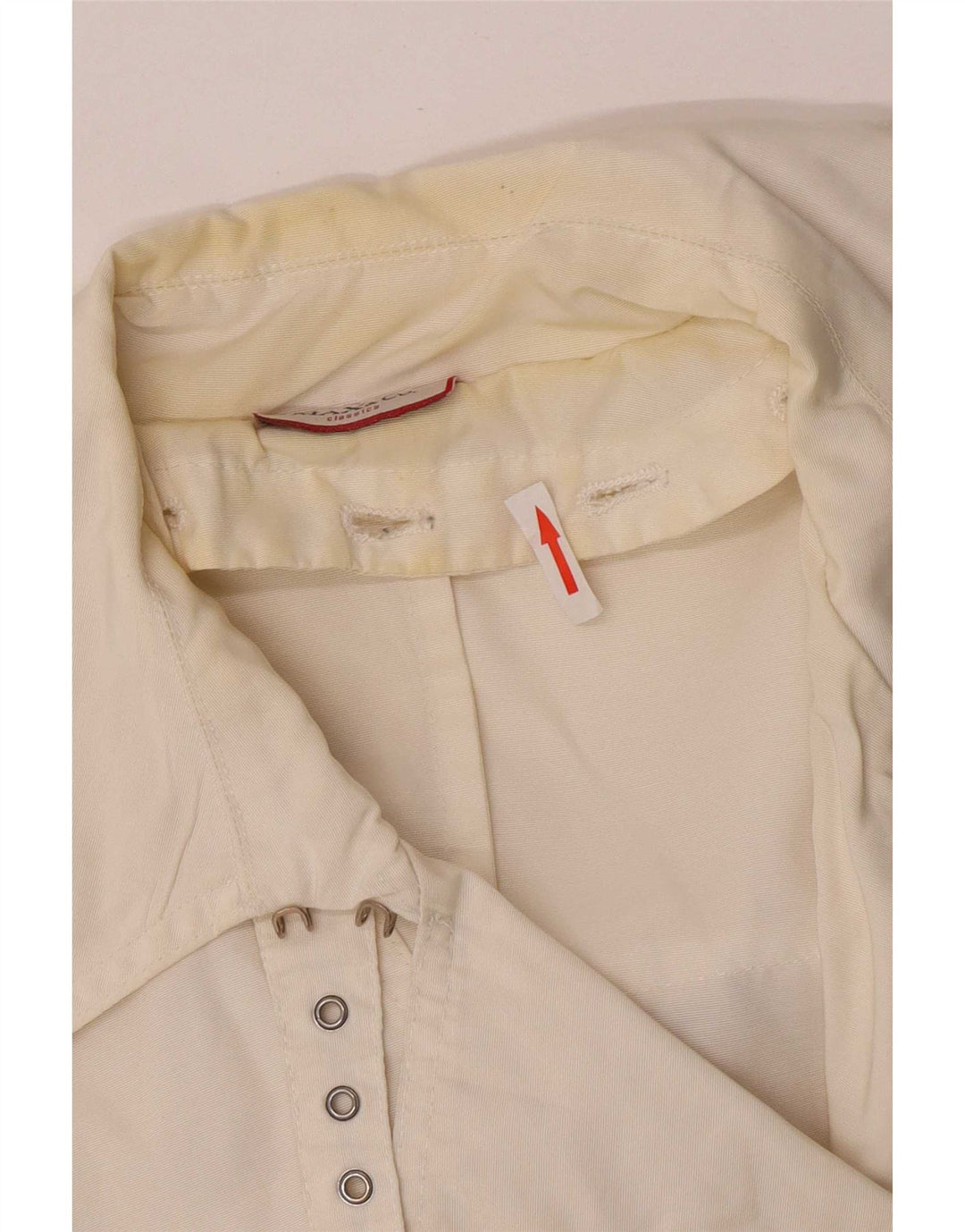 Trench da donna Max & Co. UK 14 Poliammide medio bianco sporco