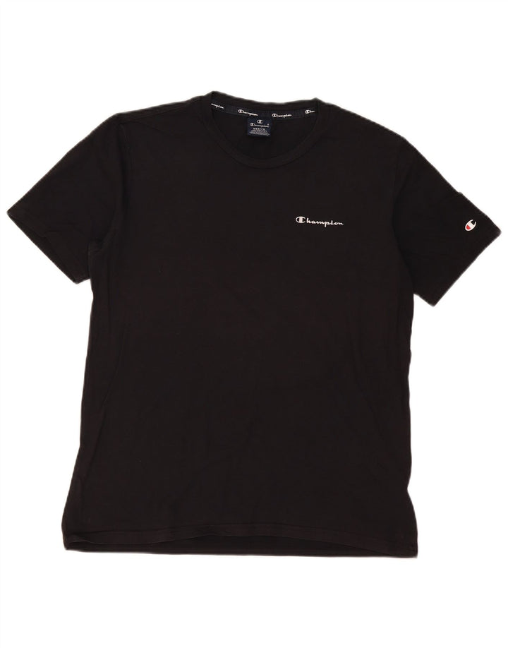 T-shirt da uomo Champion Top media nera