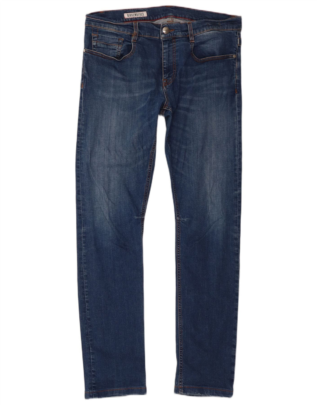 Jeans slim da uomo Bikkembergs W34 L32 Blu