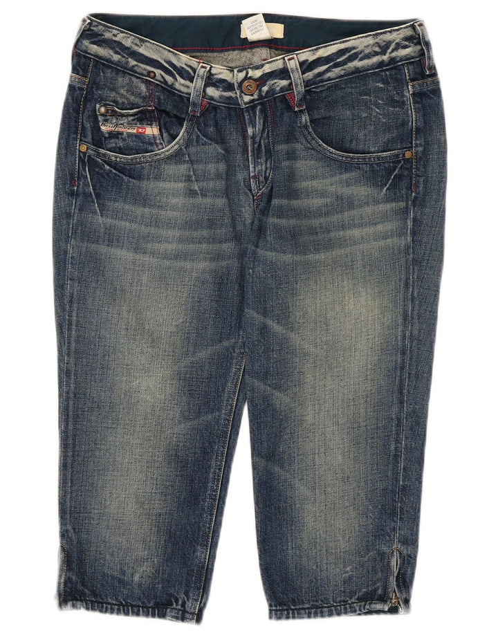 DIESEL Bermuda in denim da uomo W29 cotone blu medio