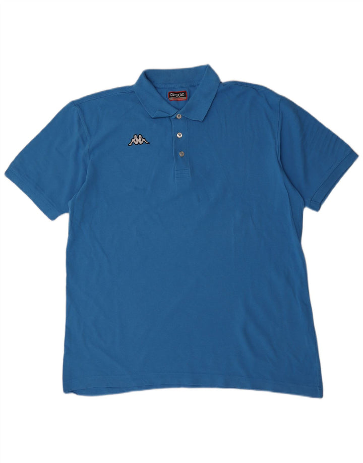 Polo Kappa Uomo 2XL Cotone Blu