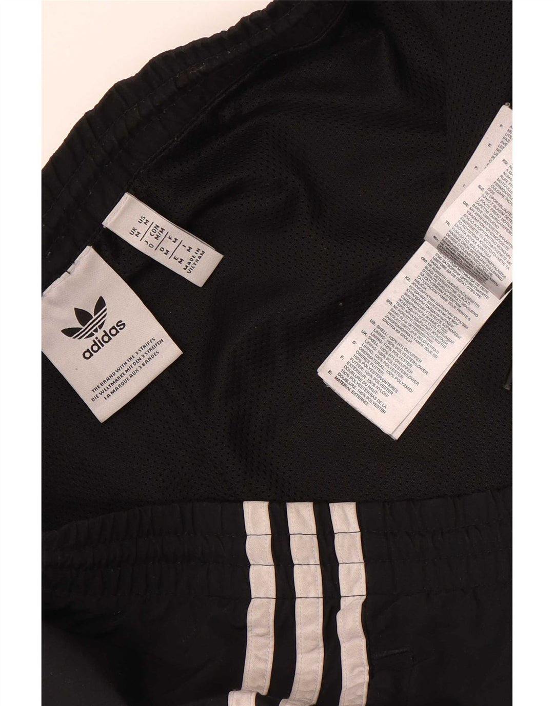 Pantaloni da tuta da uomo Adidas Joggers Medium Black Colourblock poliestere