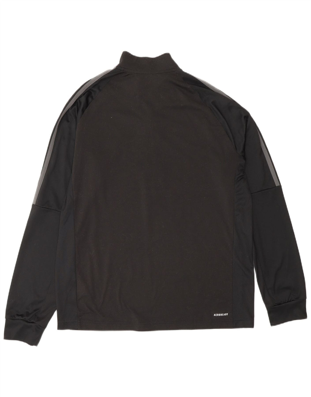 Adidas Uomo Pullover Tuta Top Large Nero Poliestere