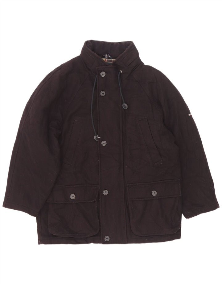 Cappotto da uomo Ivy Oxford IT 50 Large in lana blu navy