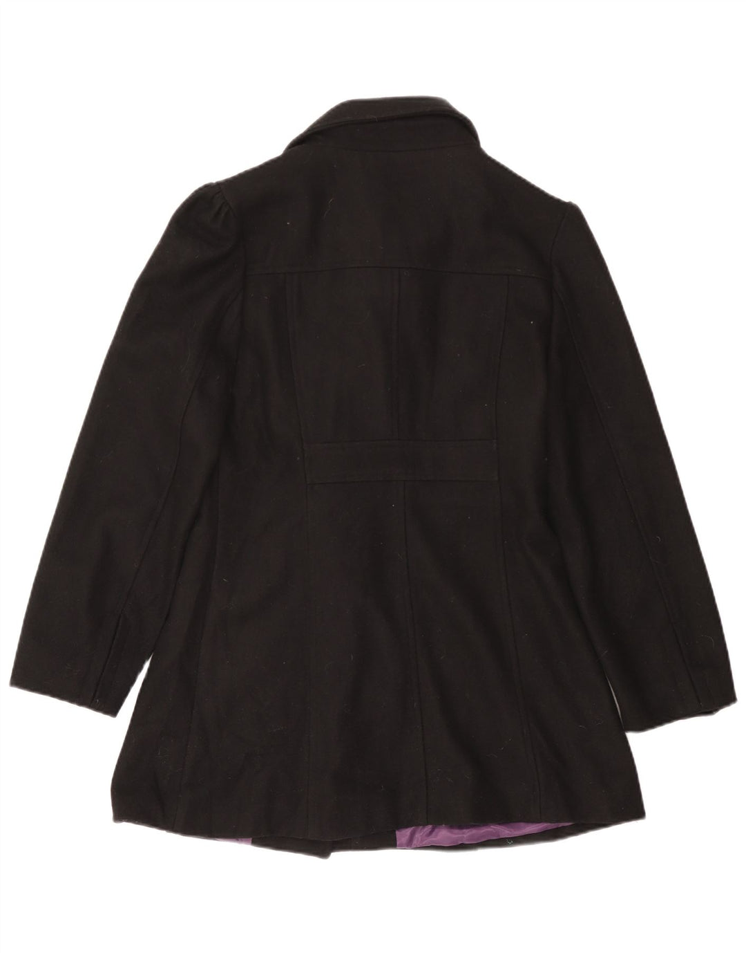 Montgomery da donna Tirdy UK 16 grande lana nera