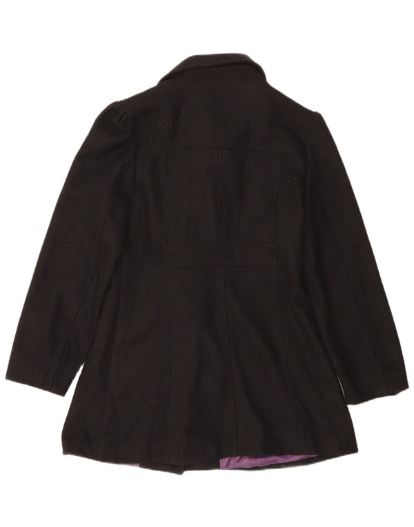 Montgomery da donna Tirdy UK 16 grande lana nera