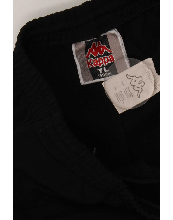 Pantaloni Tuta Bambina Kappa 12-13 Anni Large Nero Poliestere