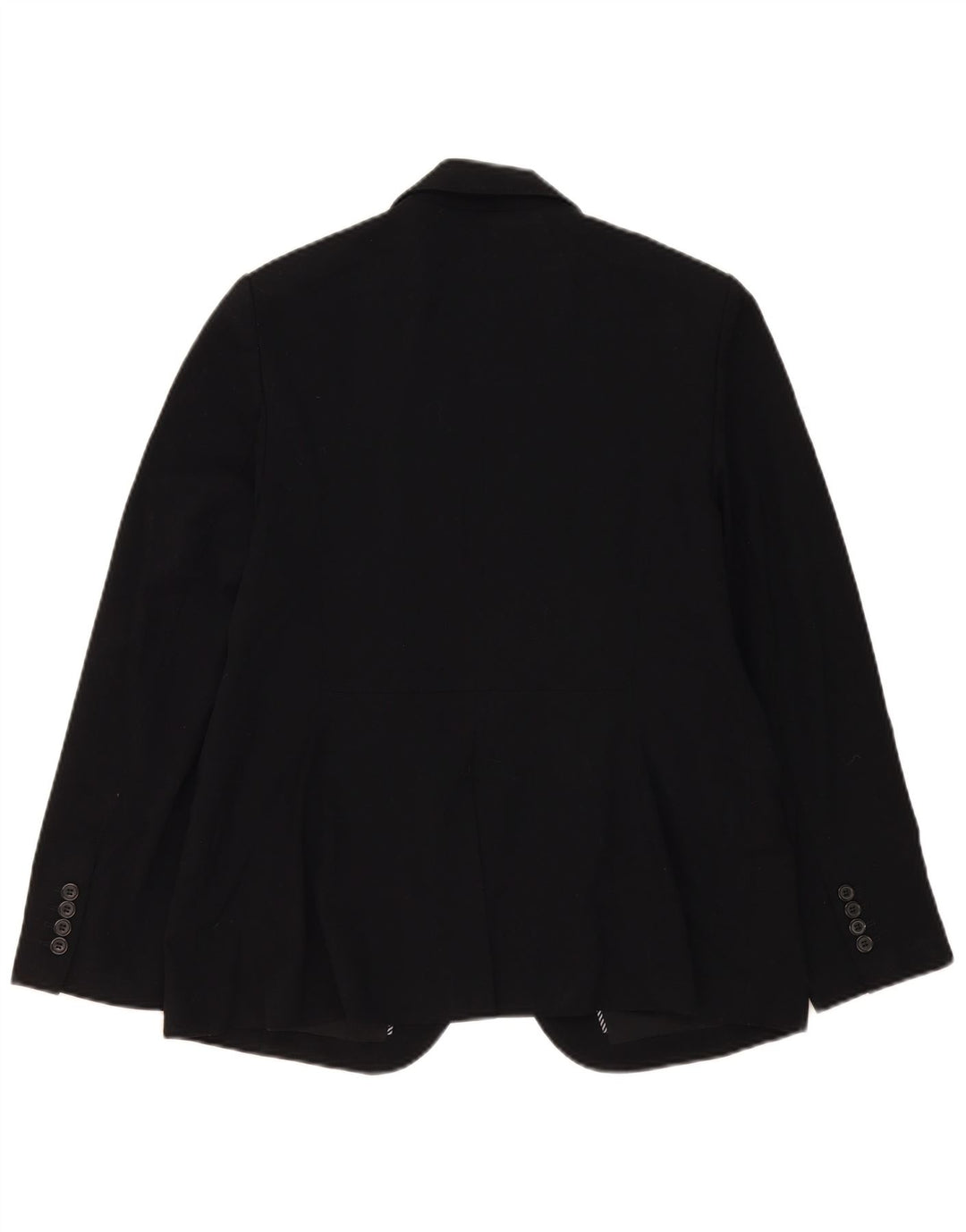 Giacca blazer a 1 bottone Marks & Spencer da donna UK 16 grande poliestere nero