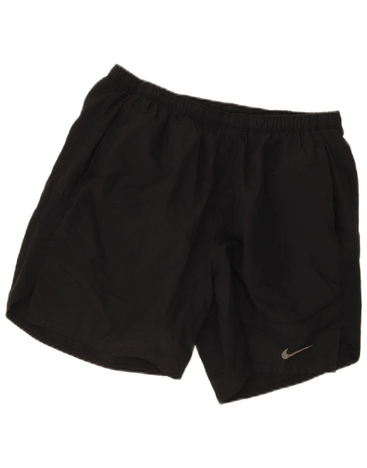 Pantaloncini sportivi Nike Dri Fit da uomo grandi neri