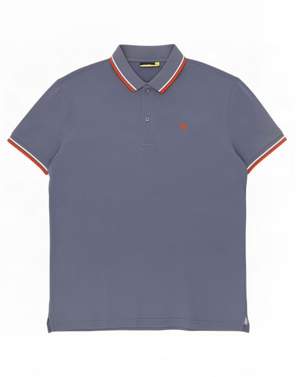 Polo Diadora Uomo 2XL Cotone Blu